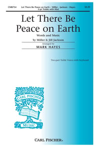 Let There Be Peace on Earth Unison/Two-Part choral sheet music cover Thumbnail